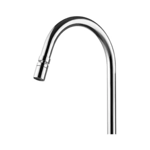 Torneira para Cozinha de Parede Bica Móvel Lorenjoy Cromada