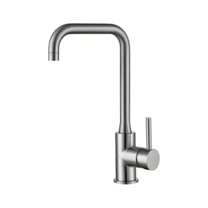 Monocomando de Cozinha Loren Loft Brushed Nickel 2257 N82 Lorenzetti