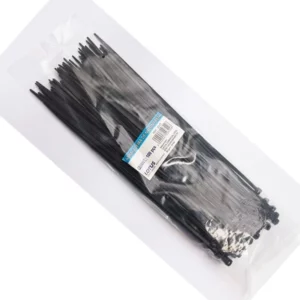 Abracadeira Nylon Preta 4,8x300 Lotus 100un - Imagem 2