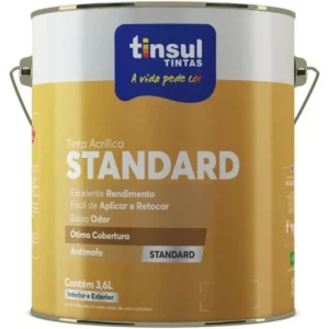 Acrilico Fosco Profissional Amendoa Tinsul 3,6 Lts
