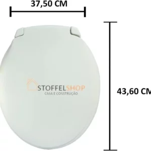 Assento Alumasa Branco - Imagem 1