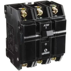 Disjuntor Nema Tripolar Asm3-b 100a - Soprano