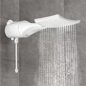 Chuveiro Loren Shower Eletrônico 5500w 127v Branco - Imagem 2