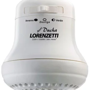 Ducha Elétrica Maxi-ducha 3t Branco 127v 5500w - Imagem 2