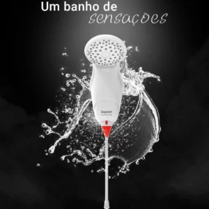 Ducha Sublime Eletronica 5500w 127v Branco - Imagem 5