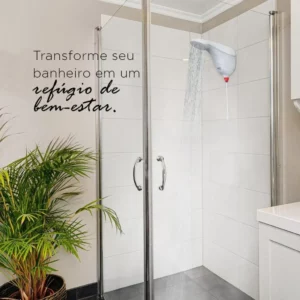 Ducha Sublime Eletronica 5500w 127v Branco - Imagem 6