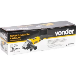 Esmerilhadeira Angular Eav 860 4.1/2" 860w 220v - Vonder - Imagem 5