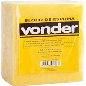 Bloco de Espuma Tamanho de 22,0 X 13,0 X 6 Cm - Imagem 1