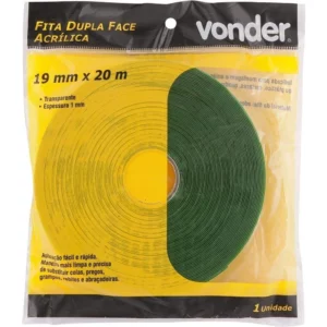 Fita Dupla Face Acrílica, 19 X 20 M, Vonder Vdo2235 - Imagem 1