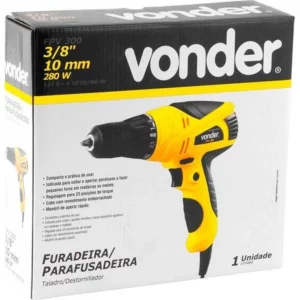 Furadeira e Parafusadeira Fpv 300 Vvr 3/8" 280w 127v - Vonder - Imagem 1