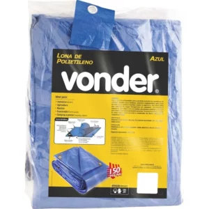 Lona de Polietileno Azul 3 M X 2 M, Vonder Vdo2241 - Imagem 5