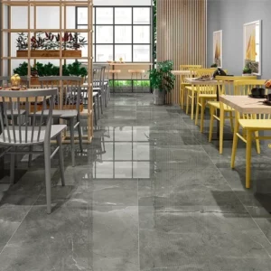 Piso Esmaltado Polido Retificado In Out Ppi70010r Basque Cinza 73x73cm - Imagem 5