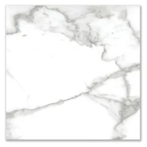 Piso Esmaltado Polido Retificado In Out Ppi71020r Cinza e Branco 73x73cm