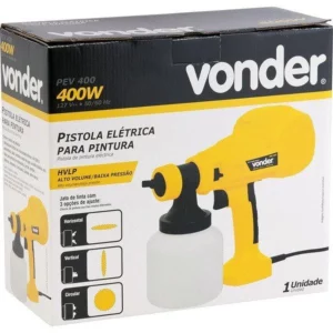Pistola Elétrica para Pintura Pev 400 400w 127v - Vonder - Imagem 1