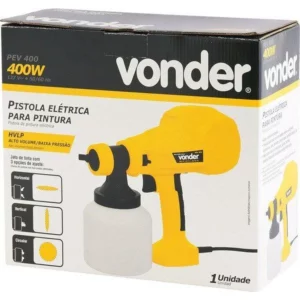 Pistola Elétrica para Pintura Pev 400 400w 127v - Vonder - Imagem 2