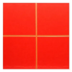 Revestimento Cerâmico Brilho Borda Bold Quarter Coral 20x20 Cm - Imagem 1