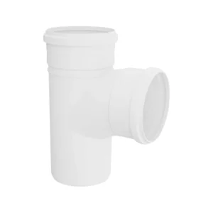 Tee de Esgoto Krona com Redução 75mm X 50mm 10pç - Imagem 1