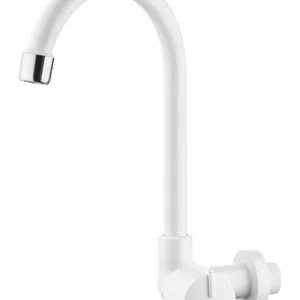 Torneira Parede Bica Móvel Elba Branco