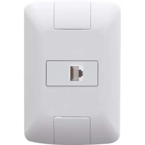 Conjunto Montado Aria 4x2 1 Tomada de Rede/internet Rj45 Tramontina