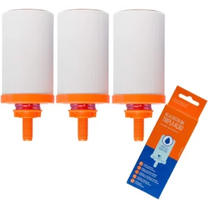 Vela para Filtro de Barro Tripla Ação Cristalina Kit 3 Un - Imagem 1