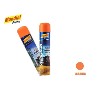 Tinta Spray 400ml Agricola Laranja Mundial Prime - Imagem 4
