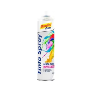 Spray de Tinta Verniz Mundial Prime Uso Geral 400ml