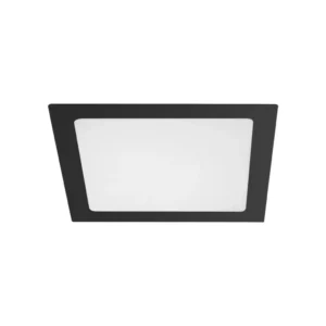 Painel Led 18w Lux Quadrado Embutir Preto 4000k