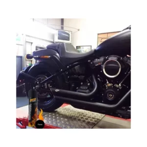 Tinta Spray Preto Fosco Alta Temperatura 400ml Até 600º Mundial Prime - Imagem 3