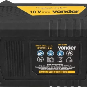 Bateria 18v 4.0ah Ibv1804 - Vonder - Imagem 6