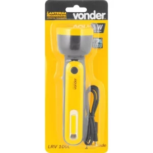 Lanterna Recar 80-100lm Litio Lrv100l Vonder - Imagem 4