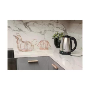 Chaleira Elétrica Inox com Seletor 1,8 Litros 127 Volts Tropical A5 Importadora Prata - Imagem 5