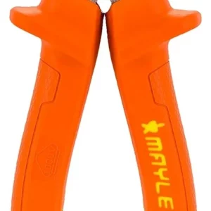 Alicate Universal 8" Isolada Cabo Emborrachado Mayle - Imagem 1