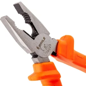 Alicate Universal 8" Isolada Cabo Emborrachado Mayle - Imagem 2