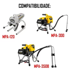 Bico Leque 417 Abertura de 20 Cm a 25 Cm Espessura 043 Mm para Mpa 120 Vonder - Imagem 2