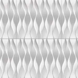 Revestimento Brilhante Relevo Bold Avila Cinza 34x60cm - Imagem 3