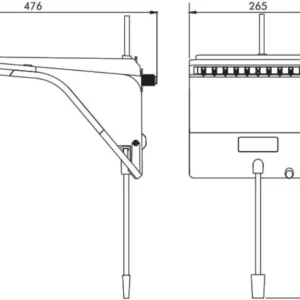Ducha Ducali Premium Eletronica 7500w 220v Black Zagonel - Imagem 5