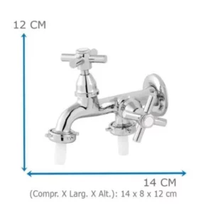 1428 C31 Light Ved Tor P/ Maquina de Lavar C/ Bico Lg Metais