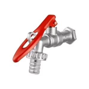 Torneira Esfera Jardim Tanque com Bico Modelo Cadeado