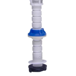 Kit Mecanismo Completo Universal com Duplo Acionamento Branco - Imagem 3