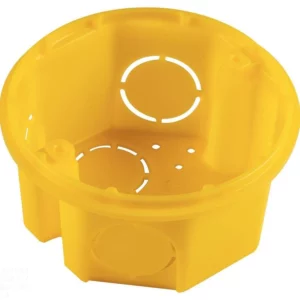 Caixa de Embutir Octogonal 3x3 Amarela - Tramontina - Imagem 1