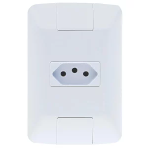 Conjunto 1 Tomada Aria 4 X 2 2p + T250v/ 20a - Tramontina - Imagem 1