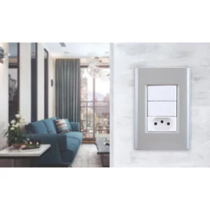 Placa 3 Postos 4 X 2 Fendi - Tramontina - Imagem 2