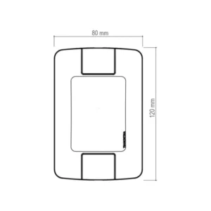 Conjunto Montado Aria 4x2 1 Tomada Nbr 14136 10a 250v Tramontina - Imagem 3