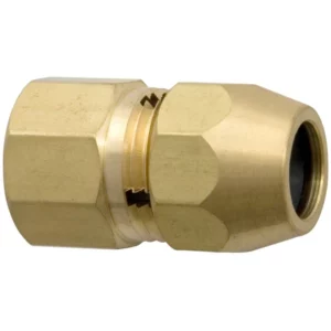 Adaptador Bruto para Instalação de Gás Fêmea 1/2''x3/8'' - Imagem 1