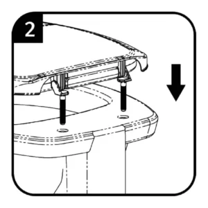 Assento Sanitário Herc Envolvente Cinza Ref. 386 - Imagem 4