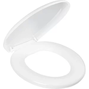 Assento Sanitário Plástico Almofadado Estampado, Cor Branca, Linha Primafer, Atlas. - Imagem 4