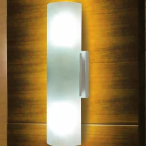 Arandela Embaú Vidro Fosco 20cm Branca - Taschibra - Imagem 3