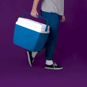 Caixa Térmica com Capacidade de 34 Litros na Cor Azul - Ref. 25108161 - Mor - Imagem 4