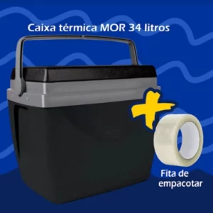 Caixa Térmica com Capacidade de 34 Litros na Cor Azul - Ref. 25108161 - Mor - Imagem 7