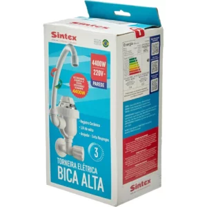 Torneira Elétrica Bica Alta Parede 220v 4400w Tep244 Sintex - Imagem 5